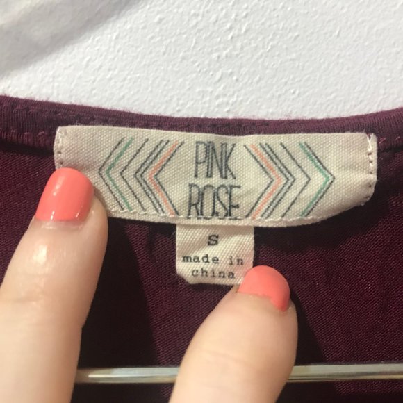 Maroon Tunic Shirt - Picture 4 of 4